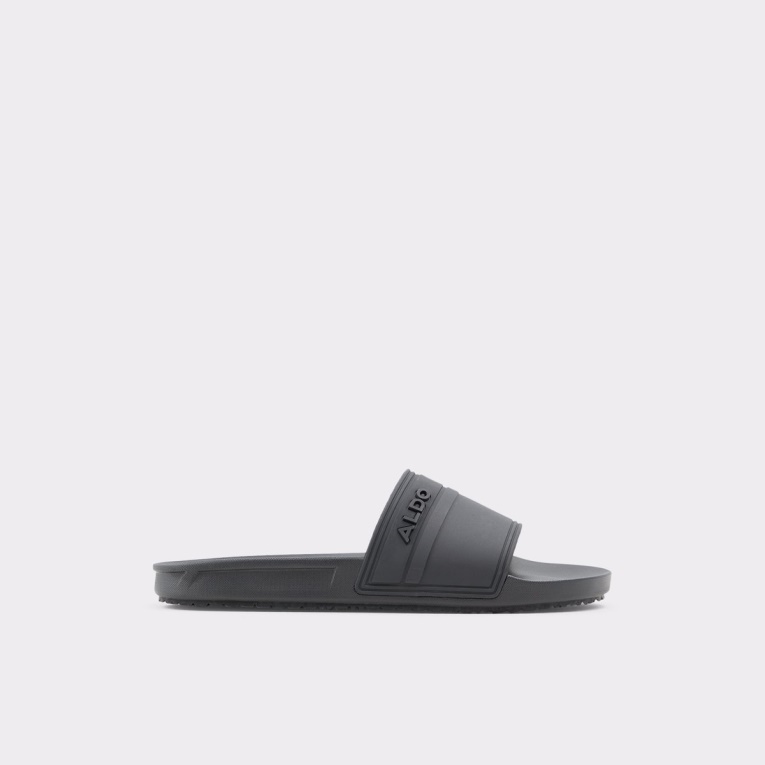 Sandalia Tipo Chanclas Dinmore En Negro De Aldo Fashion