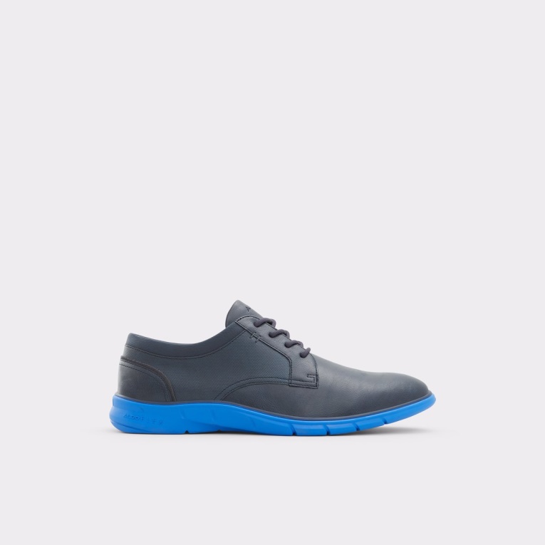 Azul Marino Sintético Suave Dividendo Zapato Oxford Moda Aldo