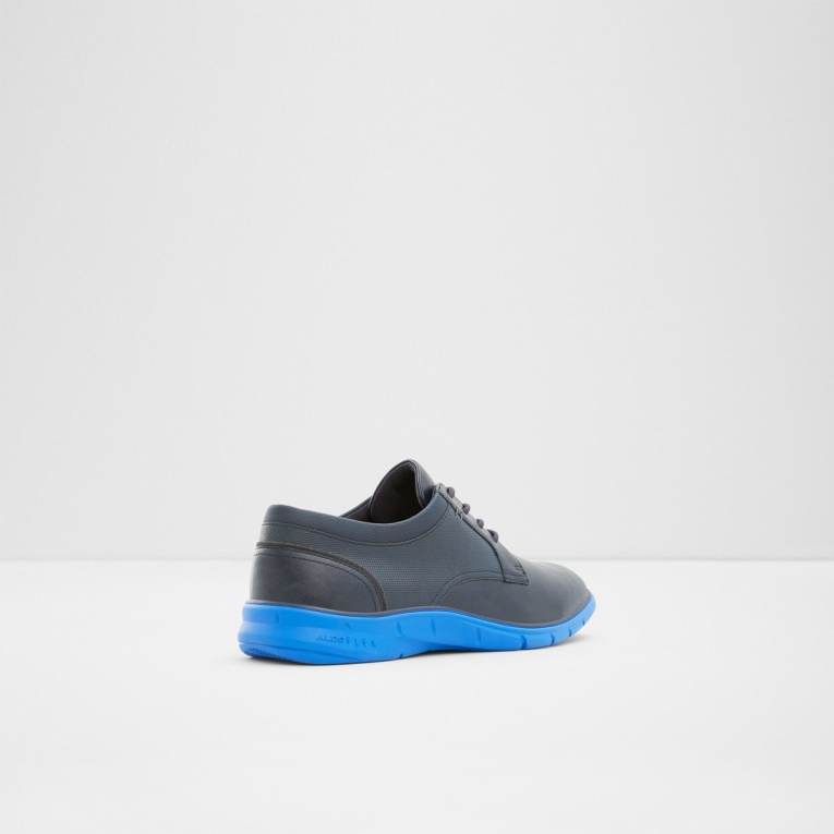 Azul Marino Sintético Suave Dividendo Zapato Oxford Moda Aldo