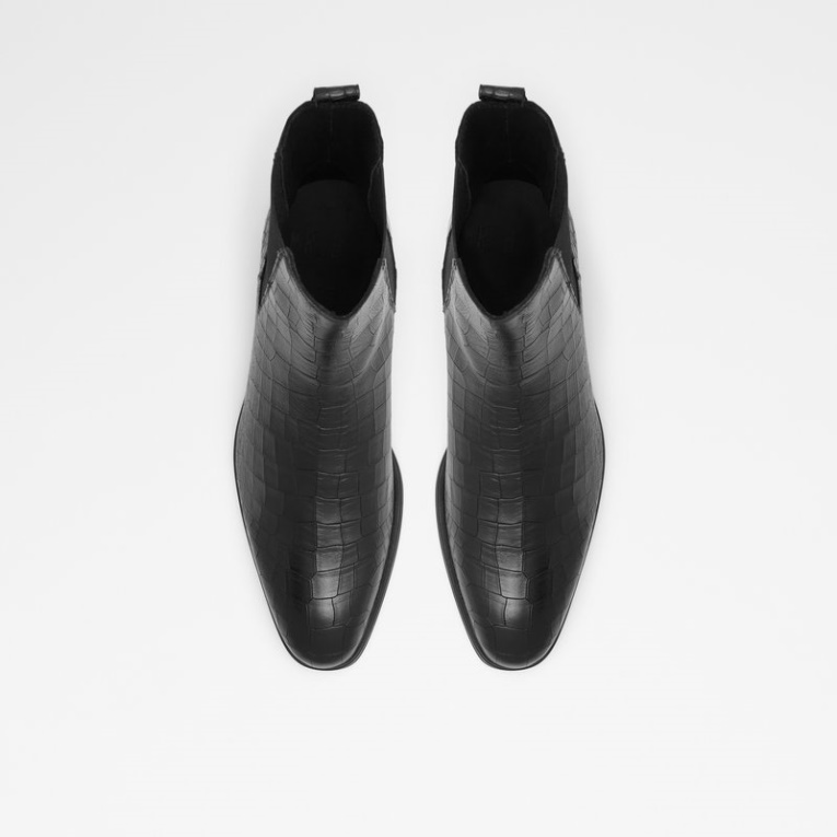 Aldo Moda Cuero Negro Suave Druven