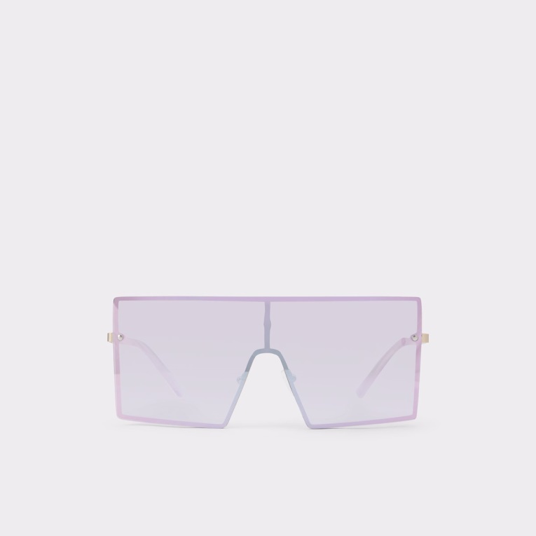Gafas De Sol Cuadradas Dwawen Moda Aldo Morado Claro
