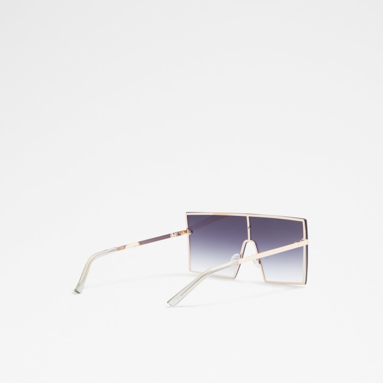 Moda Aldo Dwawen Gafas De Sol Cuadradas Negro-oro Multi