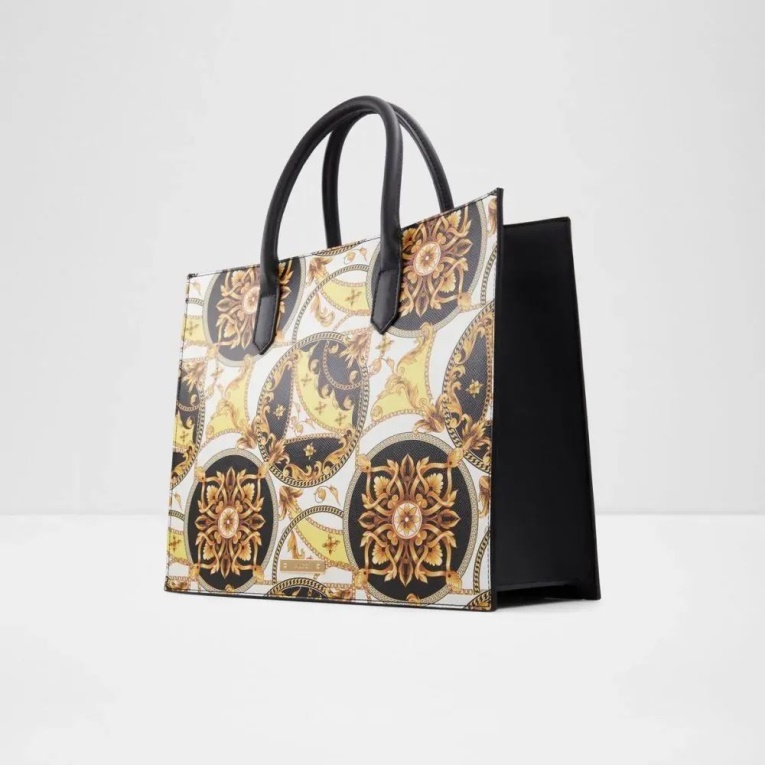 Moda Aldo Abomab Mujer Bolso Tote Negro Multi