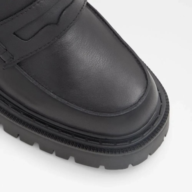 Otro-negro Bigstrut Mocasines Penny Con Suela Dentada Para Mujer Moda Aldo