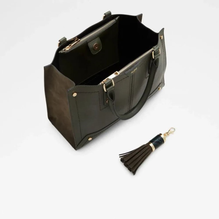 Aldo Fashion Etna - Bolso De Mano Para Mujer, Color Caqui