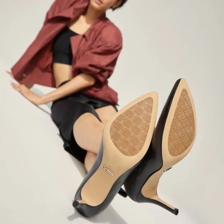 Coronitiflex Zapatos De Tacón Medio De Mujer Moda Negro Aldo