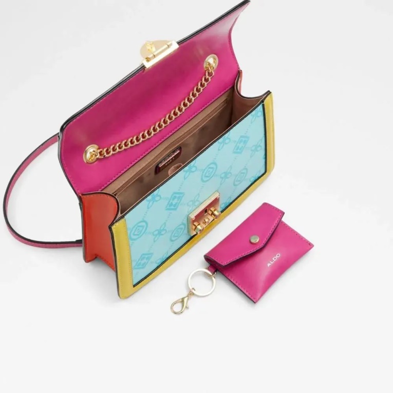 Bolso De Mano De Mujer Iconiccolore Bandolera Moda Rosa Claro Aldo