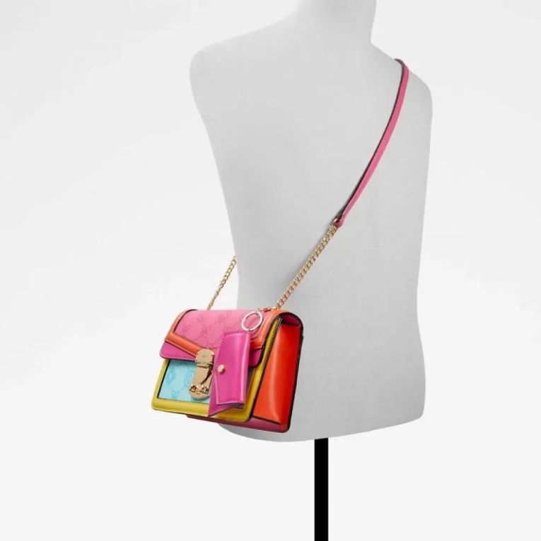 Bolso De Mano De Mujer Iconiccolore Bandolera Moda Rosa Claro Aldo