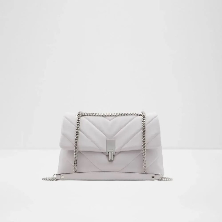 Aldo Rhiladia Bolso De Mano De Mujer Bandolera Otro Gris Moda