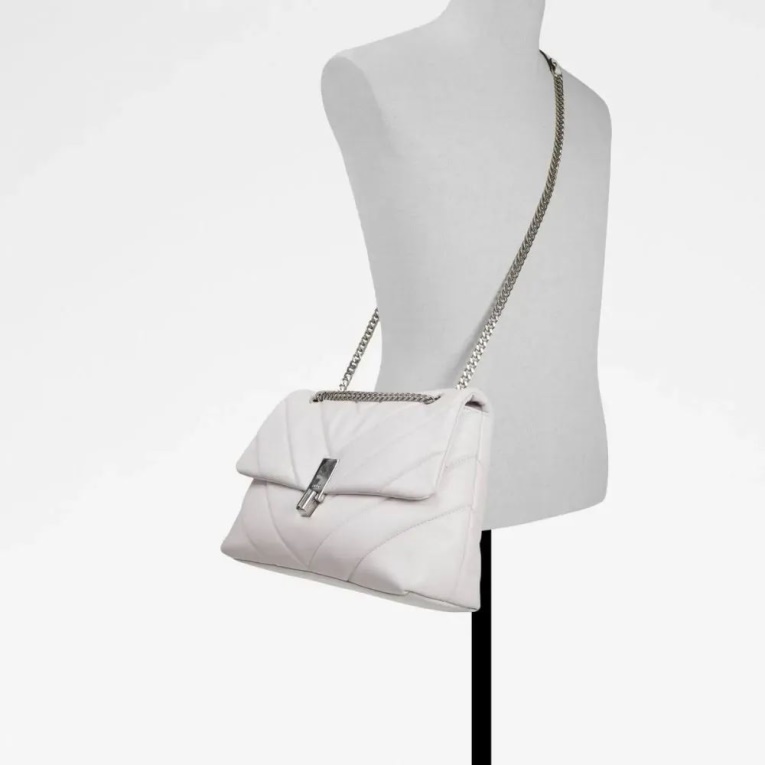 Aldo Rhiladia Bolso De Mano De Mujer Bandolera Otro Gris Moda