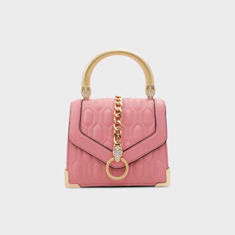 Bolso Aldo Naranja Claro Fashion Easwen Con Asa Superior