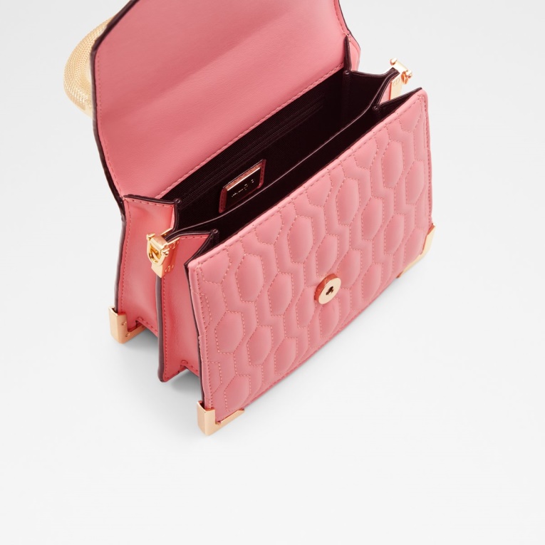 Bolso Aldo Naranja Claro Fashion Easwen Con Asa Superior