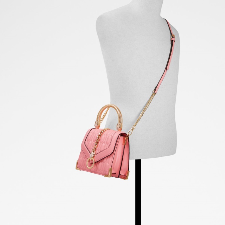 Bolso Aldo Naranja Claro Fashion Easwen Con Asa Superior