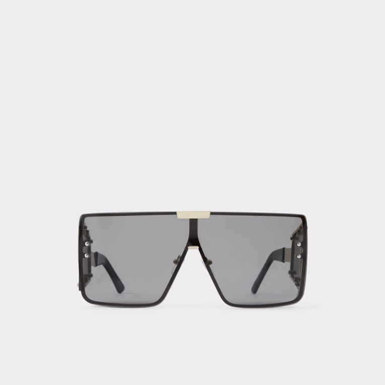 Aldo Fashion Ebabrissi Gafas De Sol Cuadradas Negro-oro Multi