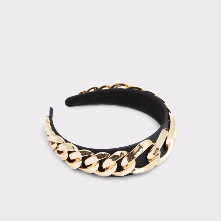 Aldo Diadema Negra Y Dorada Multi Fashion Last Chance Elenadar