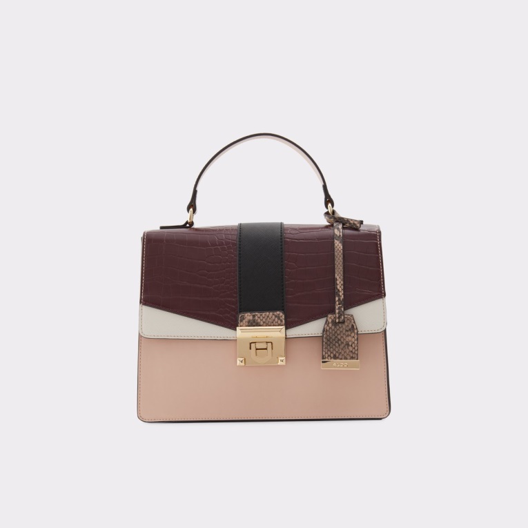 Elilidithh Bolso Con Asa Superior Fashion Bordo Aldo