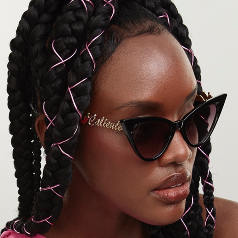 Gafas De Sol Ojo De Gato Aldo Elirawan Multimoda En Negro Y Oro