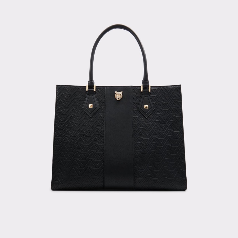 Bolso Tote Negro De Moda Aldo Enzobaro