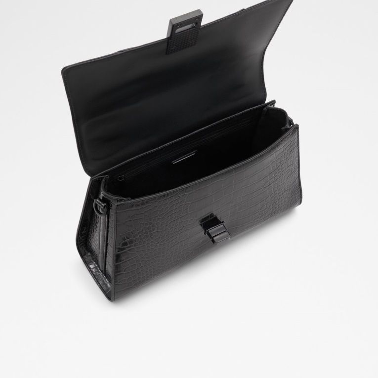 Aldo Fashion Eoweveth Bolso Con Asa Superior Negro