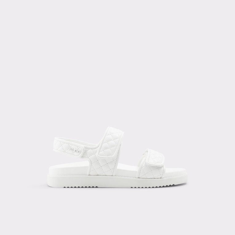 Aldo Fashion Eowiliwia Sling Back Sandalia Blanco