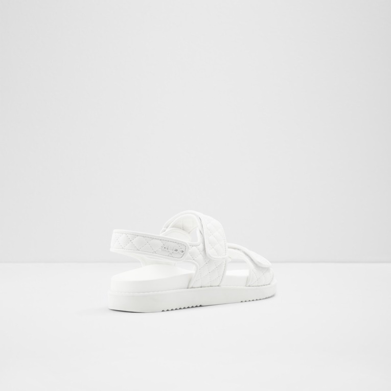 Aldo Fashion Eowiliwia Sling Back Sandalia Blanco