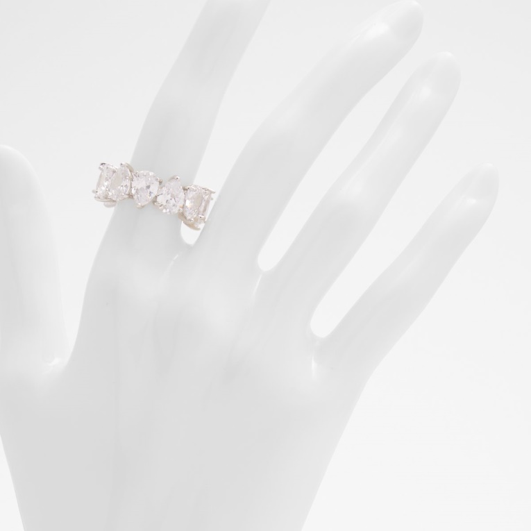 Anillo Esna Fashion Multi Aldo Plateado Claro