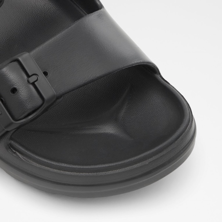 Sandalia Aldo Etieven Negra De Moda