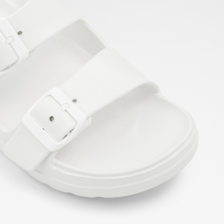 Eteiven Slide Sandalia Aldo Moda Blanco