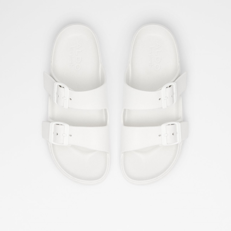 Eteiven Slide Sandalia Aldo Moda Blanco