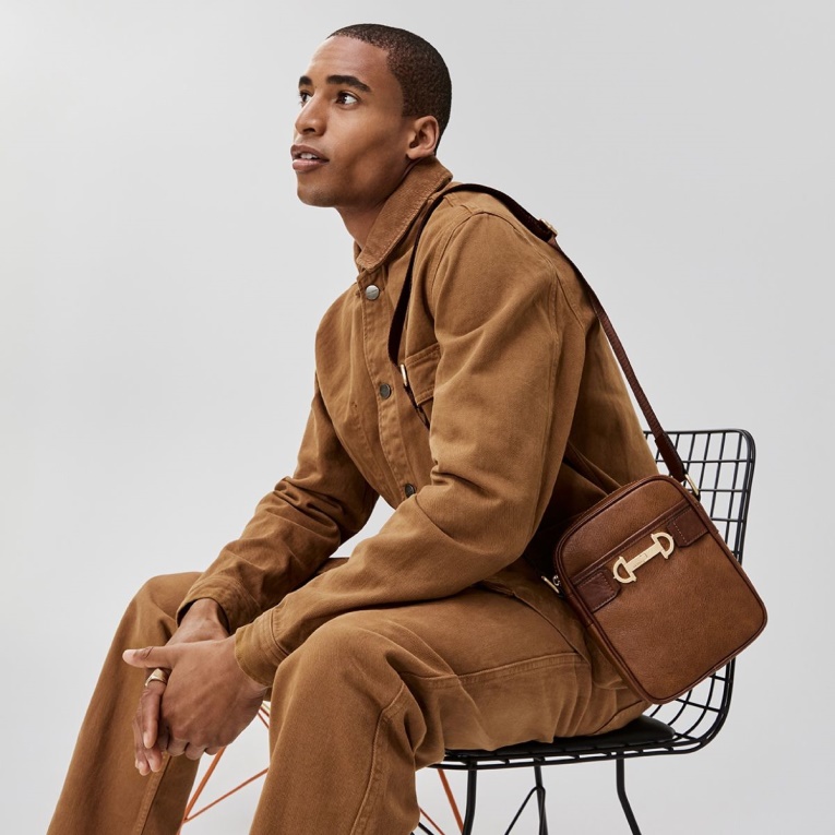 Bolso Bandolera Etude De Moda Coñac Aldo