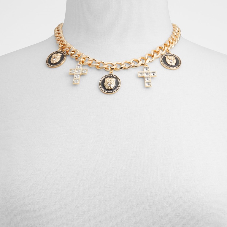 Aldo Fabbian Collar Negro-oro Multi Moda