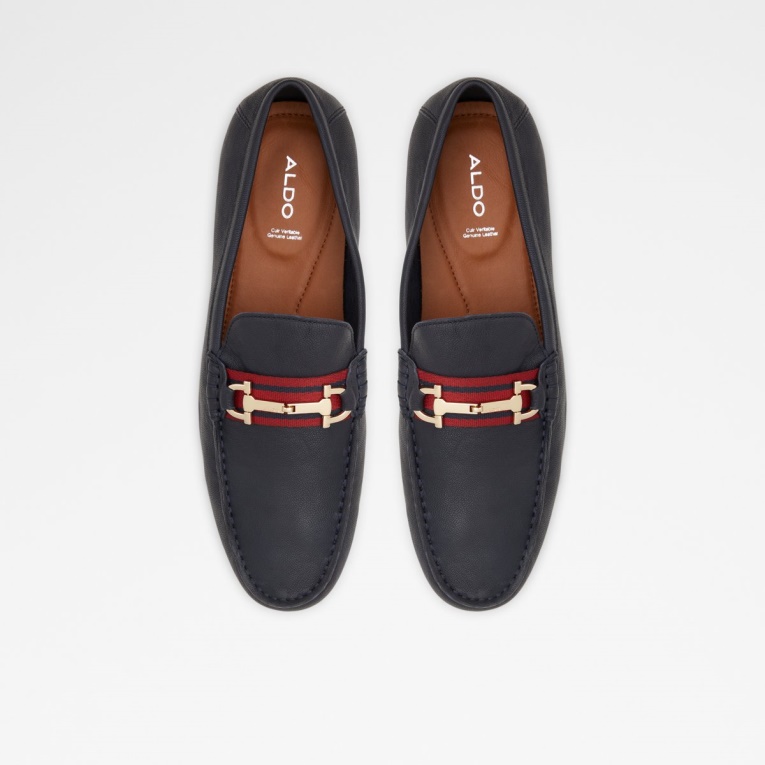 Aldo Fashion Fangio Zapato De Conducción Azul Marino