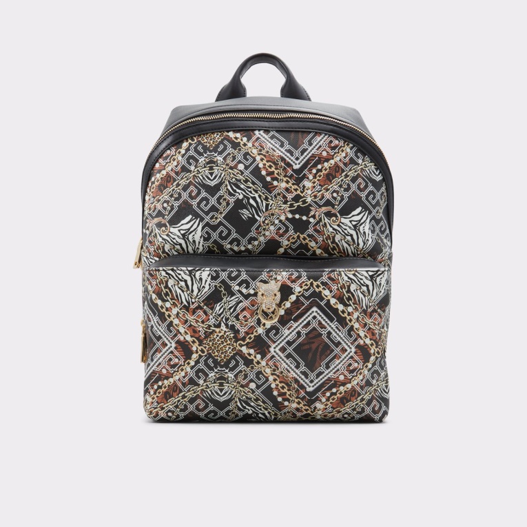Mochila Negra Multi Fenris Aldo Fashion
