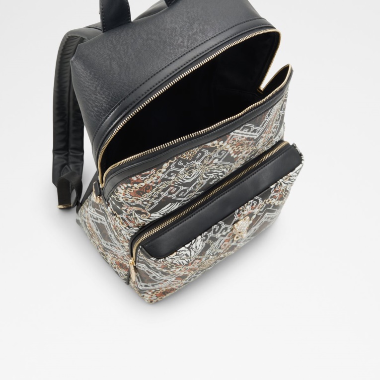 Mochila Negra Multi Fenris Aldo Fashion