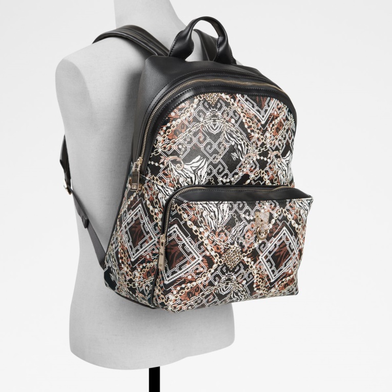Mochila Negra Multi Fenris Aldo Fashion