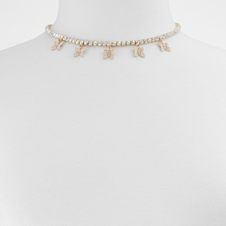 Collar Multi Aldo Fashion Filian Dorado Claro