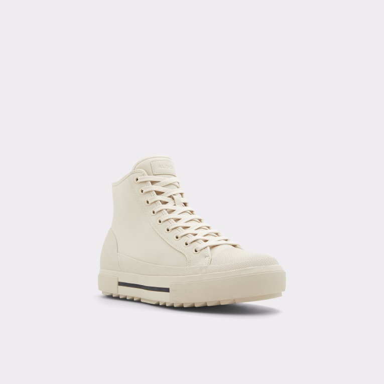 Moda Aldo Recién Llegado Freesole High Top Sneaker Cup Sole Beige Claro