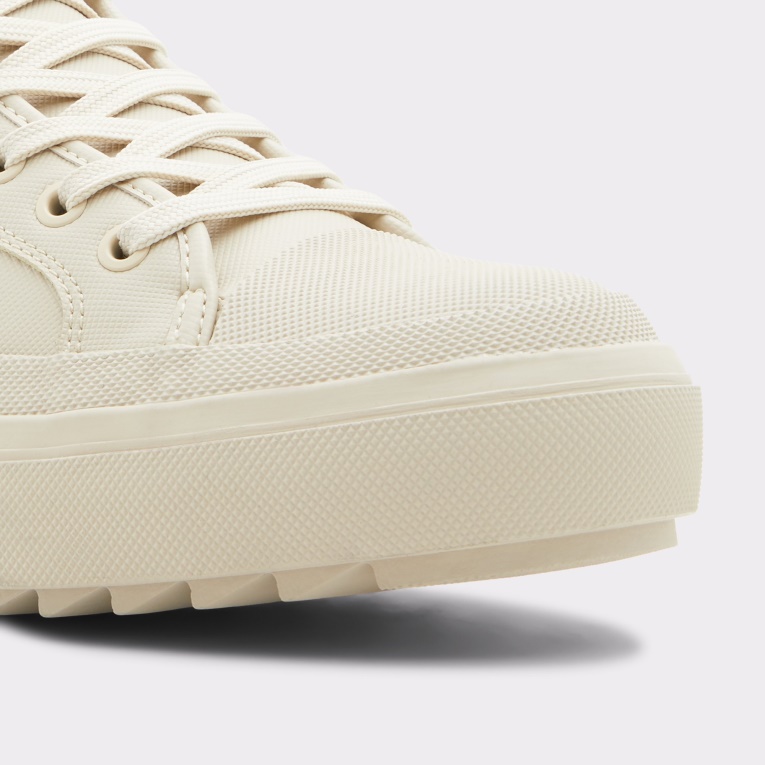 Moda Aldo Recién Llegado Freesole High Top Sneaker Cup Sole Beige Claro