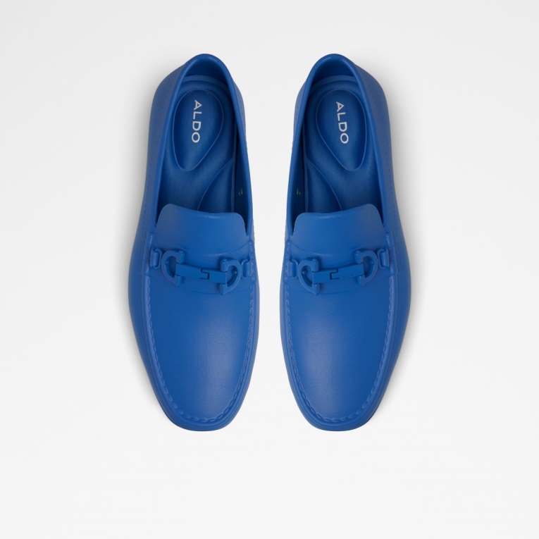 Aldo Gaffdan Conducción Zapato Azul Moda
