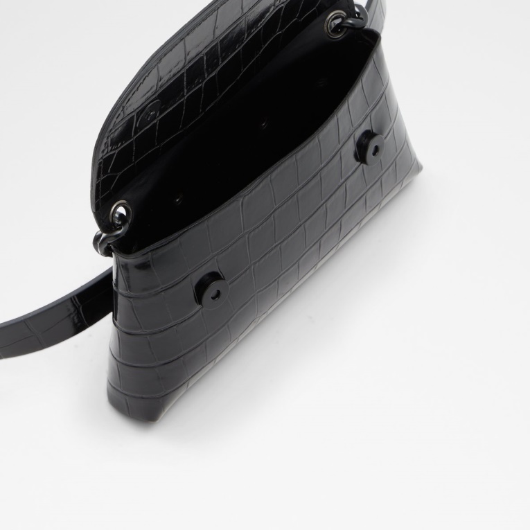 Aldo Fashion Glamverse Cinturón Negro