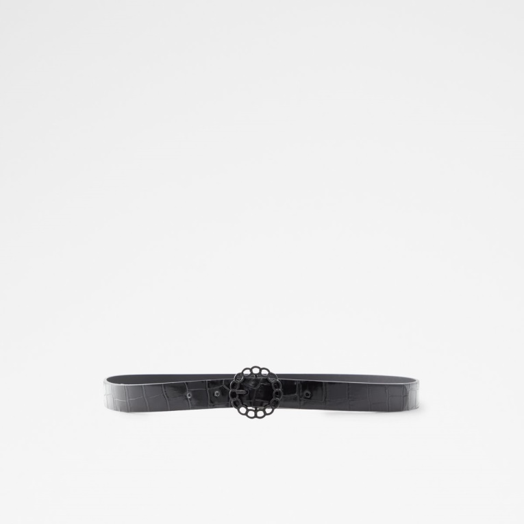 Aldo Fashion Glamverse Cinturón Negro
