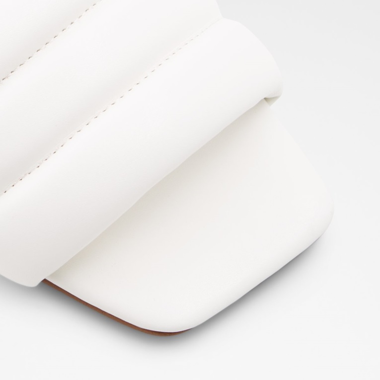 Aldo Fashion Goani Slide Sandalia Blanco
