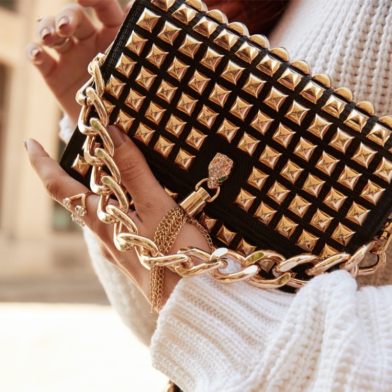 Aldo Gorgia Negro Sintético Liso Moda