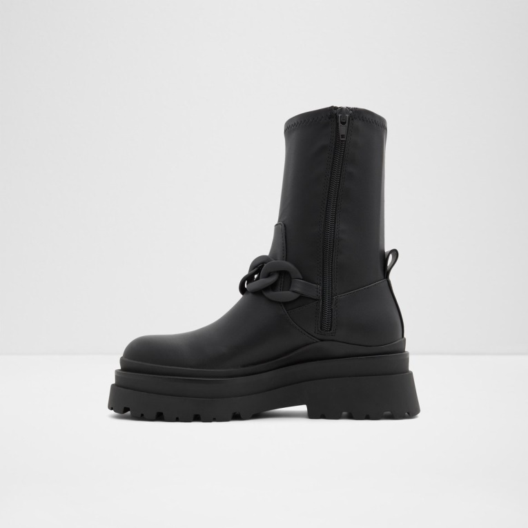 Negro Grandioso Calcetín Arranque Suela Aldo Moda