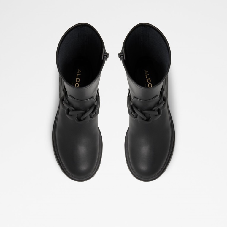 Negro Grandioso Calcetín Arranque Suela Aldo Moda