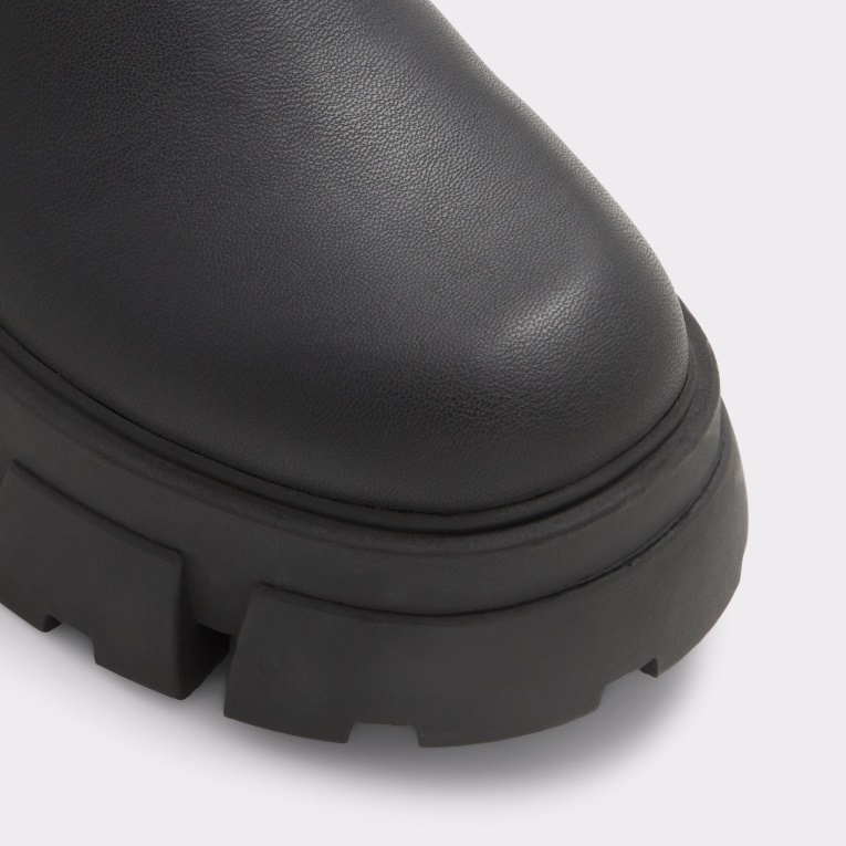 Negro Recién Llegado Grandmode Bota Por Encima De La Rodilla Suela Dentada Aldo Fashion