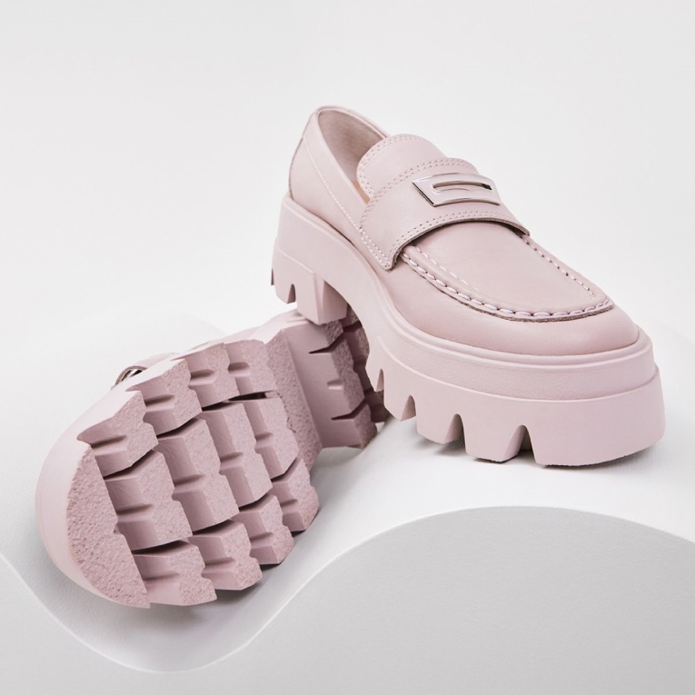 Mocasines Grandwalk De Moda Gris De Aldo Con Suela Dentada