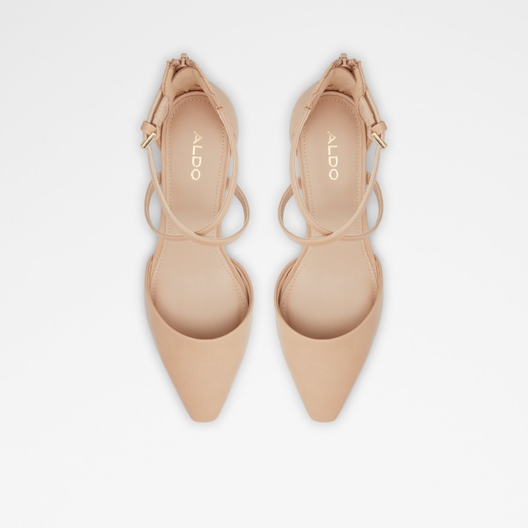 Beige Claro Grarwen Zapato De Tacón Alto Tacón Cuadrado Aldo Moda
