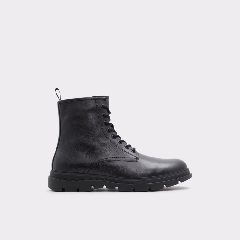 Moda Cuero Negro Liso Graveldiver Aldo