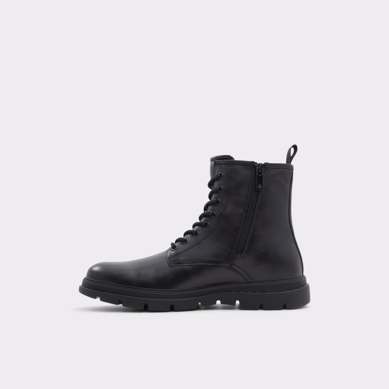 Moda Cuero Negro Liso Graveldiver Aldo